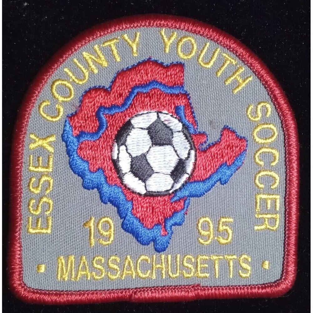 Vintage 1995 ESSEX COUNTY YOUTH SOCCER MASSACHUSETTS PATCH